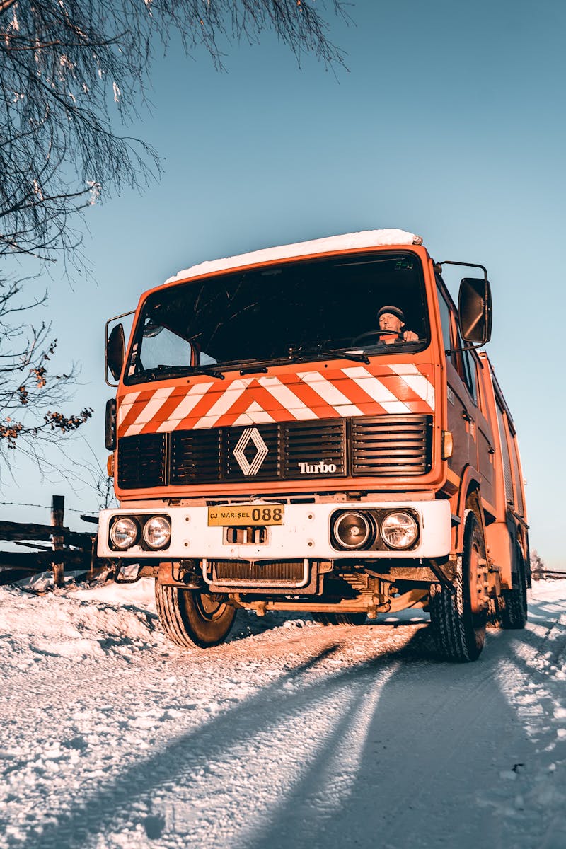 Orange Truck