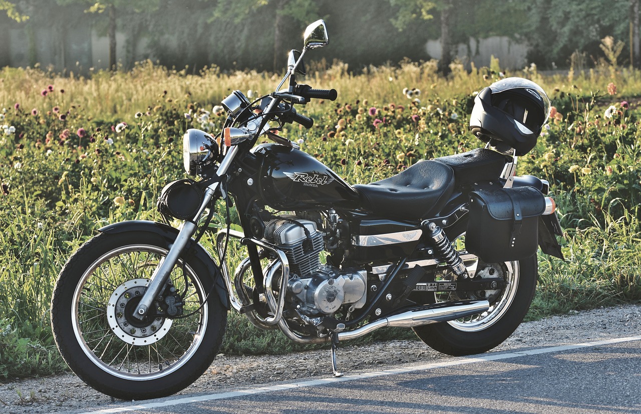 honda chopper, motorcycle, road